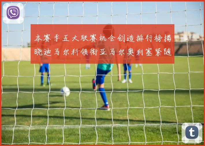 本赛季五大联赛机会创造排行榜揭晓迪马尔科领衔亚马尔奥利塞紧随其后
